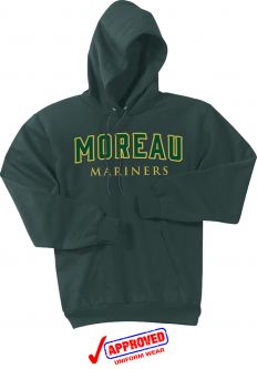 Port & Company Unisex Fleece Pullover Hooded Sweatshirt, Dark Green